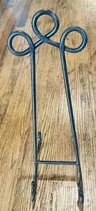 Foto, Bild, Teller Schüssel Buchständer freistehend schwarz 24'H 8,75'W - Bild 1 von 12