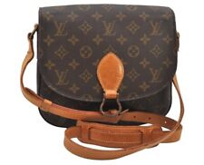 Authentic Louis Vuitton Monogram Saint Cloud GM M51242 Shoulder Cross Bag 9263I