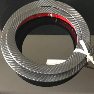 Carbon Fiber Soft Spoiler Rear Roof Trunk Molding Lip Wings Car Accessories 1.2M - Image 1 of 4