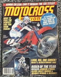 MOTOCROSS ACTION MAGAZINE-FEB 1985-HUSKY 500CR-JEFF WARD ROY-SUPERBOWL-TRANS CAL - Picture 1 of 4