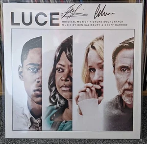 Signed (PORTISHEAD) Geoff Barrow, Ben Salisbury - Luce VINYL (OST) INVADA. NEW - Picture 1 of 3