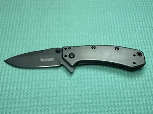 Kershaw Cryo 1555TI Titanium Folding Pocket Knife - KAI Patented Hinderer Design - Picture 1 of 16