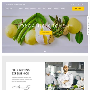 Conception de site Web restaurant avec hébergement Web VPS gratuit et installation - Photo 1/8
