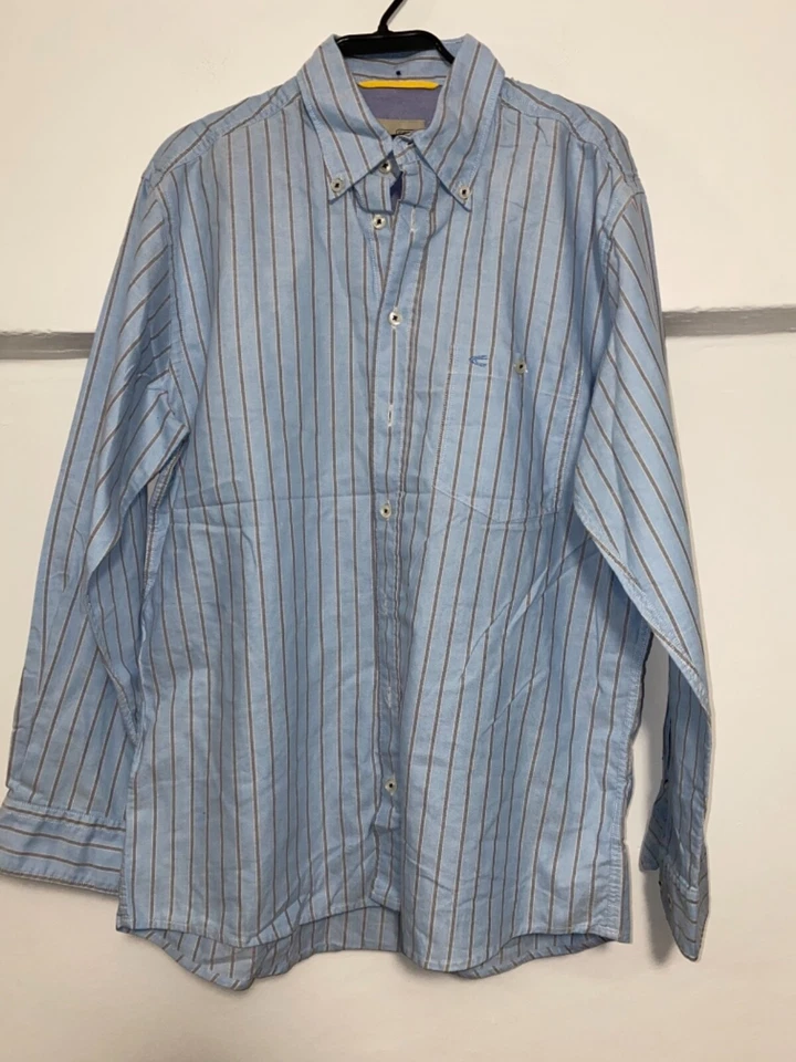 Camel Active Men’s Longsleeve algodón shirt men’s talla M - Imagen 1 de 4