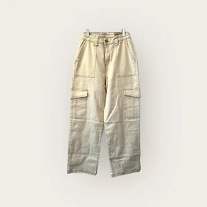 Madden NYC Super High Rise Skater Cargo Utility Jeans Pants Juniors Medium - Picture 1 of 4