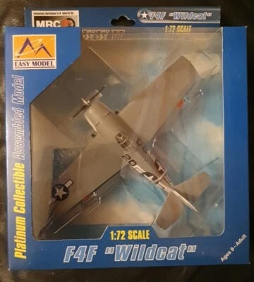 Easy Model Assembled Aviation Model 37250 F4F Wildcat 1.72 aircraft military  - Image 1 of 3