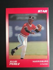 1990 Star Julio Perez RD Harrisburg Senators #15