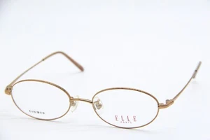 ELLE EL 25904E BROWN GOLD AUTHENTIC EYEGLASSES FRAMES 49-17 - Picture 1 of 4