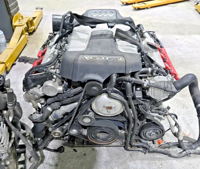 Original Audi S5 S5 A7 CGW 3.0L V6 TSFi Quattro Complete Engine Tested 2010-16 — 第 1/4 张图片