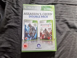 ASSASSIN'S CREED DOUBLE PACK Microsoft Xbox 360 Game NEW SEALED - Picture 1 of 3