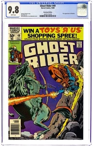 Ghost Rider #49N CGC 9.8 Newsstand 1980 4525171018 - Picture 1 of 2