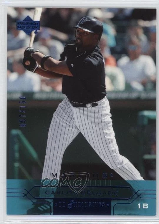 2005 Upper Deck Blue UD Exclusives /150 Carlos Delgado #349 - Image 1 of 2