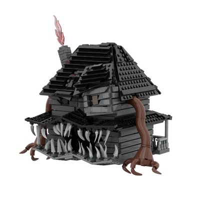 960PCS Pointed Teeth Monster House Model Building Block MOC Horror Architecture - Image 1 of 4