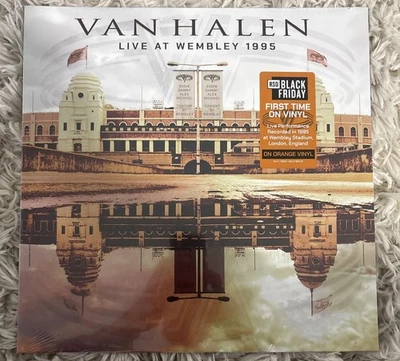 Limited Van  Halen Live Wembley Color Vinyl New Sealed LP Record Album Gatefold - Image 1 of 3