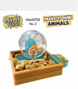 Miniverse Tiere Hamster 1 geöffnet nicht zusammengesetzt - Bild 1 von 3