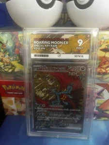 Pokémon TCG Roaring Moon EX #218 Terastal Festival Japanese Ace 9 - Picture 1 of 2