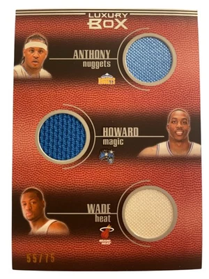 Caja de lujo 2008/75 parche Carmelo Anthony Dwight Howard Dwyane Wade LB5R-5 Foto 1 de 2