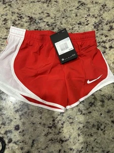 NIKE Girls DRI-FIT Tempo Lined Running Shorts; Size Youth X-Small - Picture 1 of 3