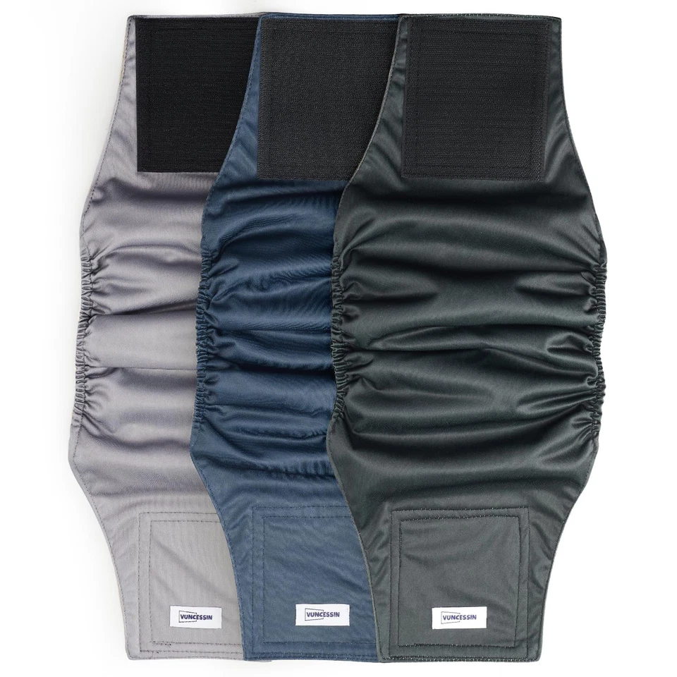 Washable Male Dog Diapers Reusable, Premium Belly Bands for Male Dogs, XXL - Image 1 of 1