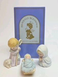 Avon Heavenly Blessings Krippensammlung Konvolut 11 Figuren mit Boxen - Bild 1 von 5