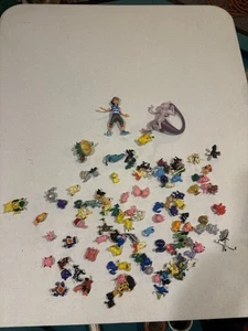 HUGE Lot of 106 Vintage Pokemon Figures RL 1" Micro Mini Figures - Picture 1 of 10
