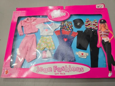PACOTE DE PRESENTE VINTAGE 1992 Mattel Barbie Jean Fashions novo na caixa 68692-92 - Imagem 1 de 2