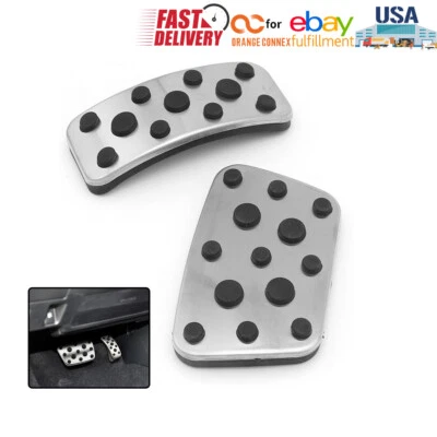 Cubierta de pedal de estacionamiento de freno de gasolina de acero inoxidable para Toyota Corolla 2012-2017 Foto 1 de 4