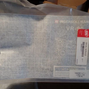 INGERSOLL RAND SERVICE DECAL 59 457 077, 59457077, 128017, 1J83 ME, Y59457077 - Picture 1 of 8
