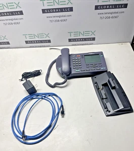 Nortel Meridian NTEX00 i2004 Czarny telefon IP z kablem i ładowarką (E24) - Zdjęcie 1 z 6