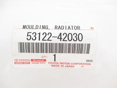 Genuine OEM Toyota 53122-42030 Front Grille Lower Molding 2009-2012 RAV4 - Image 1 of 4