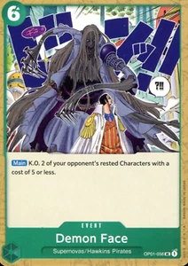 Demon Face - OP01-056 - Uncommon - English - One Piece TCG OP-01 - Picture 1 of 1