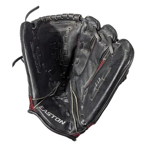 Easton Black Leather 12" Baseball Glove RHT Z12 Z Flex - Picture 1 of 10