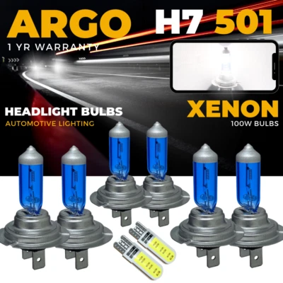 Fits Audi A3 8P Headlight Bulbs 2003-08 Hid Xenon White Fog Led Side Light bulbs - Image 1 of 4