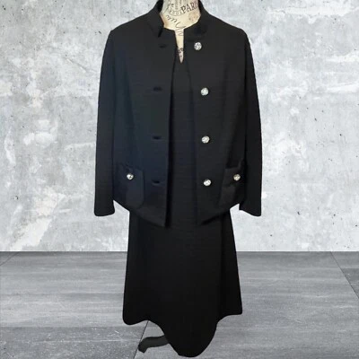 Винтажное платье 1960-х из 2 предметов - Изображение 1 из 4