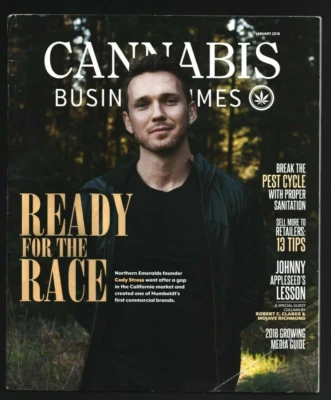 2018 January Cannabis Business Times Magazine Marijuana Growing Media Guide Foto 1 de 4