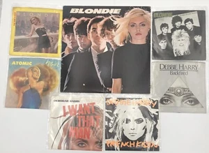 7 Blondie Vinyl Lot 45 & LP Tide Is High Atomic DJ Promo 80s Record - Imagen 1 de 22