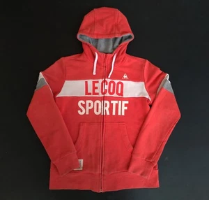 Le Coq Sportif Women's Hoodie Stripe Big Spell Out Size S - Picture 1 of 10