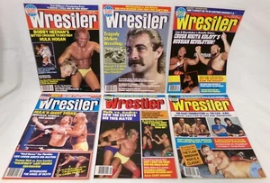 Vintage The Wrestler 1987 Complete 12 Magazine Set January-December Hogan Macho - Picture 1 of 6