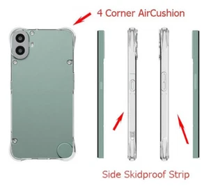 Anti Impact Corner Protective Clear Gel case back cover For Nothing CMF Phone1 - Picture 1 of 9