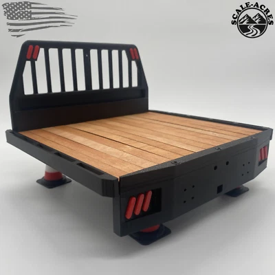 SCX10 II Flat Bed Kit – Scale Crawler Upgrade for Axial body truck Accessories - Image 1 of 4