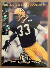 1997 The Score Board Jason Taylor #54 RC HOF Miami Dolphins