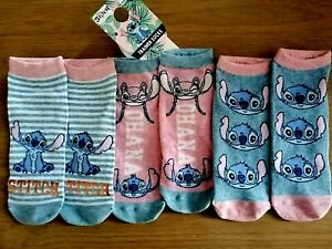 Disney Stitch Cosy Socks Primark Women Ladies Bed Fluffy Christmas Gift Stocking