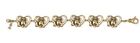 Mastiff Jewelry 14k Gold Handmade Mastiff Bracelet  MAS1-BRG