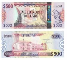 2019 Guyana P37 b 500 Dollars Banknote UNC 