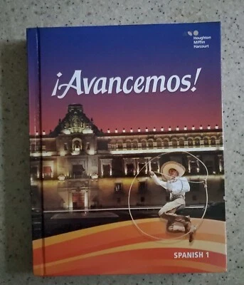 Avancemos! Spanish 1 Text Book. Hardcover. Houghton Mifflin Harcourt - Image 1 of 4