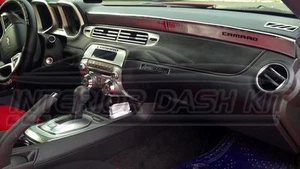 INTERIOR SILVER ALUMINUM DASH TRIM KIT FITS CHEVROLET CAMARO LS LT SS 2010 2011 - Picture 1 of 10