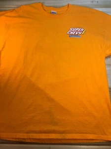 Super Chevy Show 2011 S/S T Shirt 2XL Orange Gildan Heavy *Stain - Picture 1 of 9