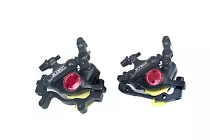 Juego de frenos de rotor de disco hidráulico para bicicleta Zoom Xtech para carretera/MTB/E-Bike, etc. Negro - Imagen 1 de 10