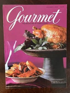 GOURMET MAGAZINE NOVEMBER 2003 THANKSGIVING - Picture 1 of 1