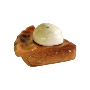 Novelty PIECE OF PIE Dessert Whipped Cream SALT & PEPPER SET - Picture 1 of 11